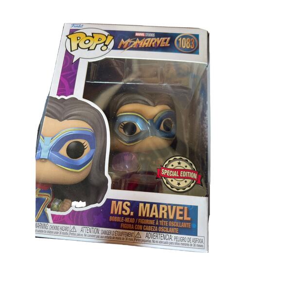 Funko POP Venom Glow in the Dark Exclusive Ms Marvel & Groot 3 total - Picture 3 of 8